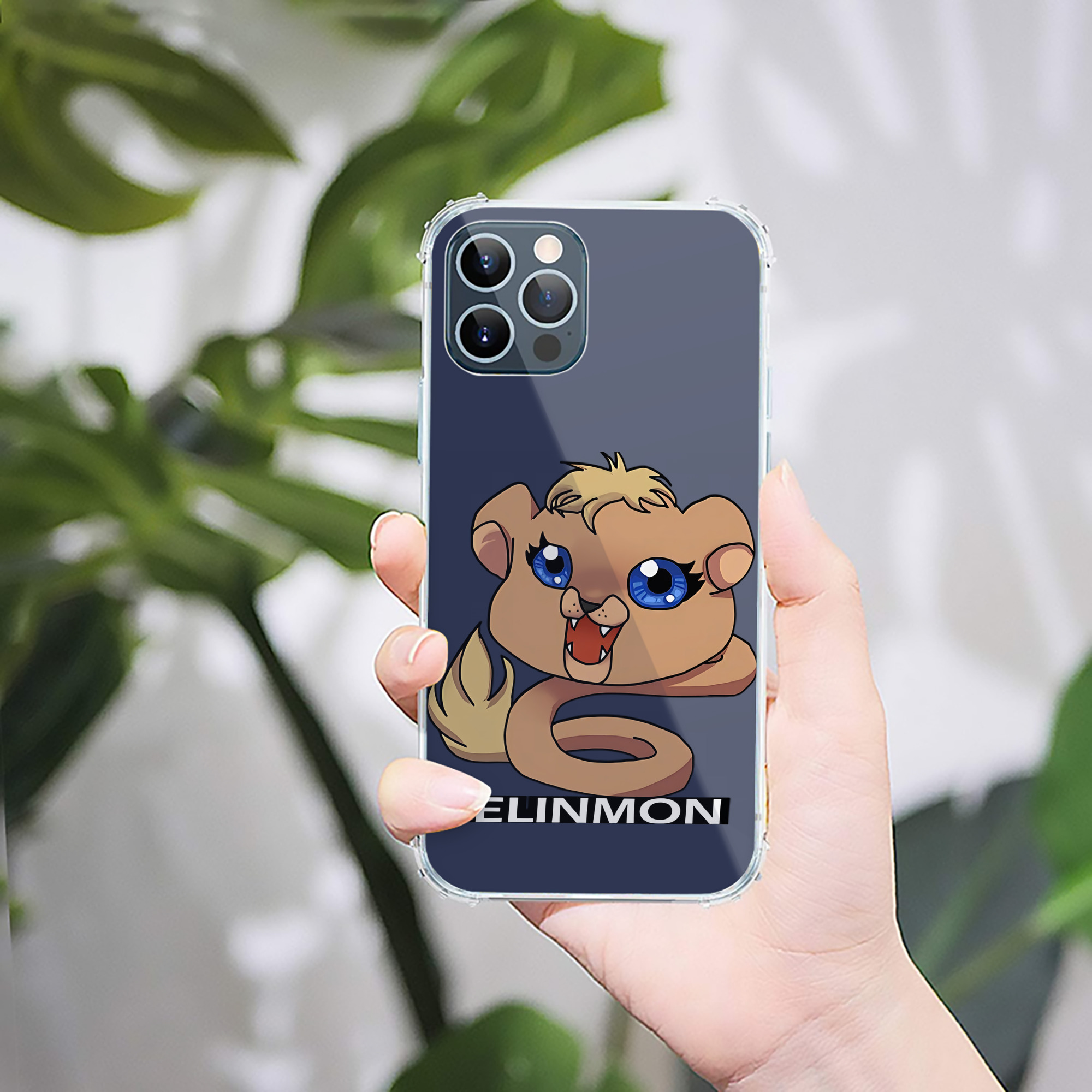 （画像用） Digimon デジタルモンスター/デジモン 【iPhone 12シリーズ対応】透明スマホケース（クリアソフトケース）